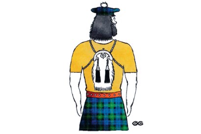 Scottish Highlander backpack