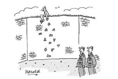 ‘I had a feeling it might be a silly idea to put a climbing wall in the exercise yard.’