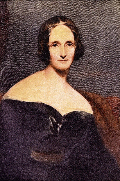 Mary Shelley by Richard Rothwell
