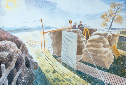 ‘Observer’s Post’, 1939, by Eric Ravilious