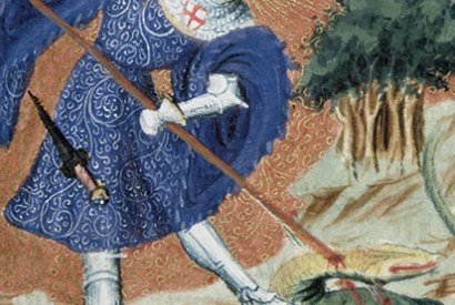 St George as depicted in The Golden Legend