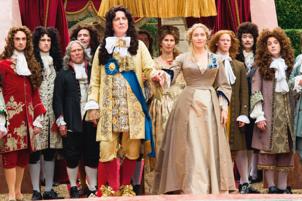 Gardeners’ world: Alan Rickman (Louis XIV) and Kate Winslet (Sabine De Barra) at Versailles