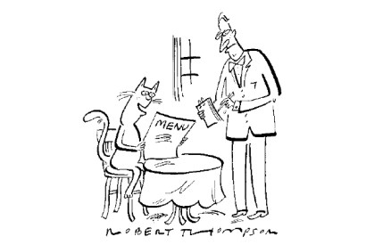 ‘I’ll have the cream tea – easy on the tea.’