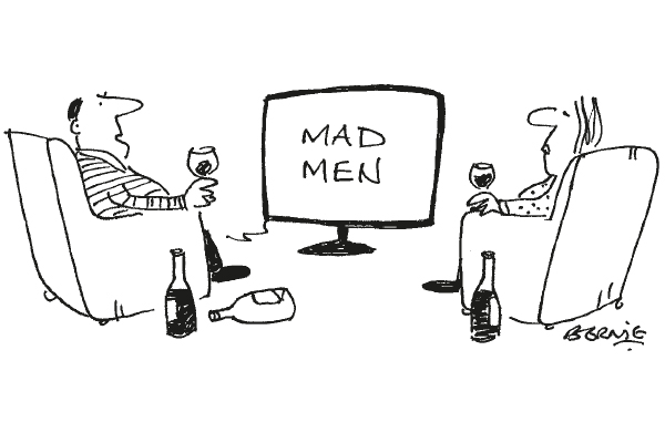 ‘They seemed to drink all the time in those days.’