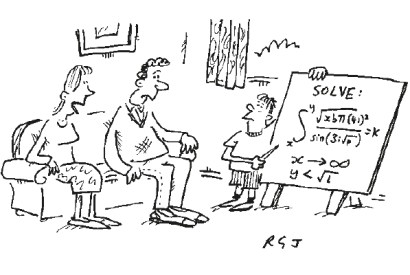 ‘Oh no — he’s being difficult again.’