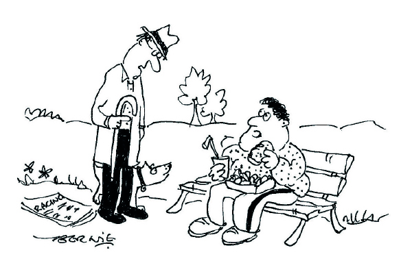 ‘I say, didn’t you used to be A.P. McCoy?’