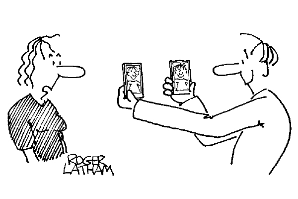 ‘Your trouble is you’re too selfie-centred.’