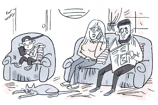 ‘My son? Oh, I’m afraid he’s no longer with us.’