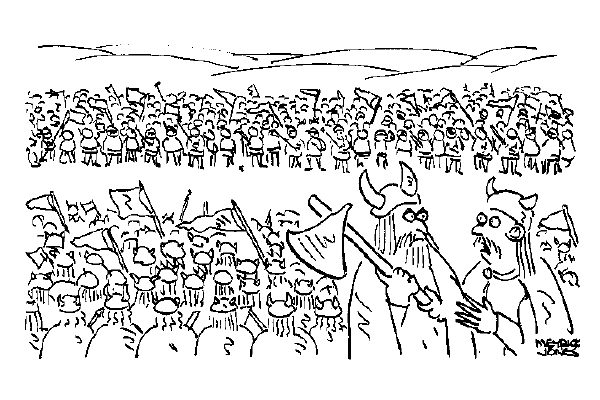 ‘Couldn’t you just have said, “Sorry, mate, was that your pint? Here, let me get you another one.”?’