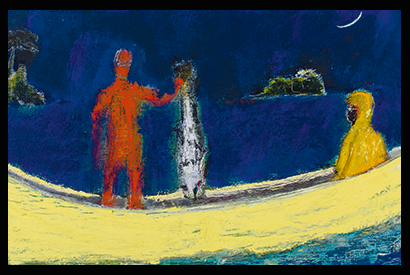 ‘Spearfisher’, 2015, by Peter Doig