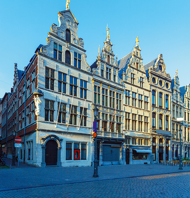 Guild houses in the Grote Markt, Antwerp