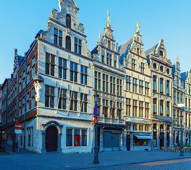 Guild houses in the Grote Markt, Antwerp