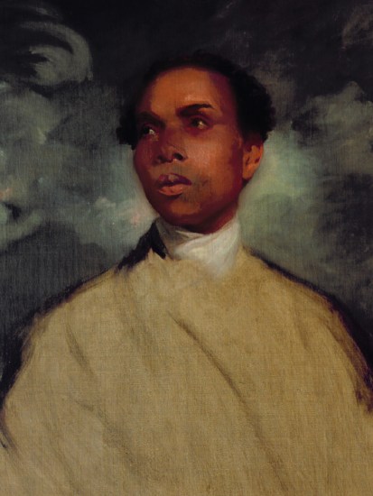 Portrait thought to be of Francis Barber by Sir Joshua Reynolds