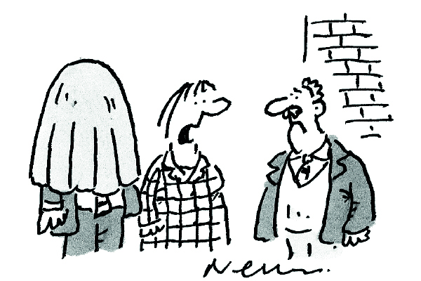 ‘He’s a shy pollster.’