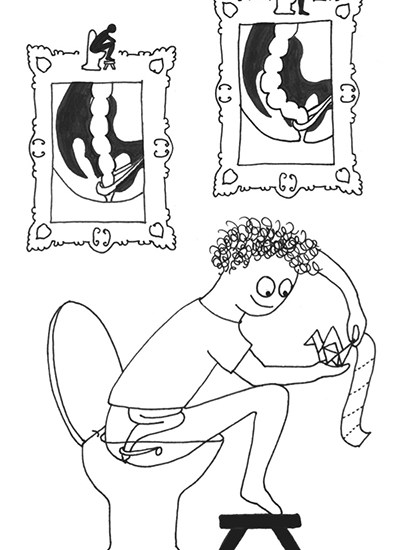 Incline your upper body slightly forward and place your feet on a low foot rest. Then all the angles are correct