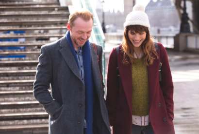 You want a sinkhole to appear and swallow them up: Simon Pegg (Jack) and Lake Bell (Nancy)