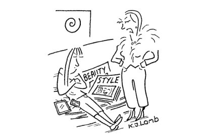 ‘Isn’t it time you went out and got yourself a proper nose job?’