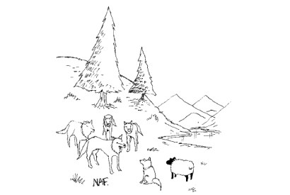 ‘The pack would like to talk to you about your new friend, son.’