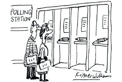 ‘I can’t decide — these pencils are all as stubby as each other.’