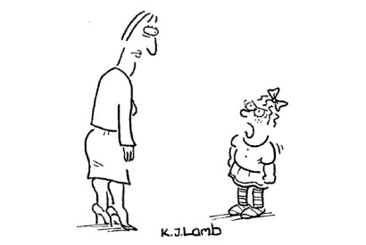 ‘Tooth fairy?! I want a visit from the lip-filler fairy!’