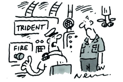 ‘Get the nuclear codes in case Nicola Sturgeon tries to wipe us out.’