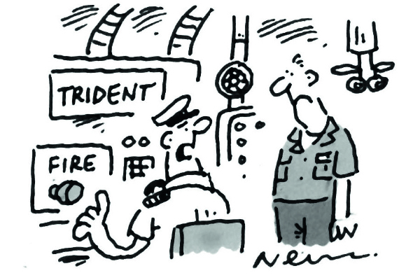 ‘Get the nuclear codes in case Nicola Sturgeon tries to wipe us out.’