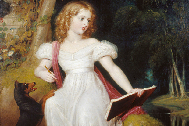 Victoria as a child, by Richard Westall