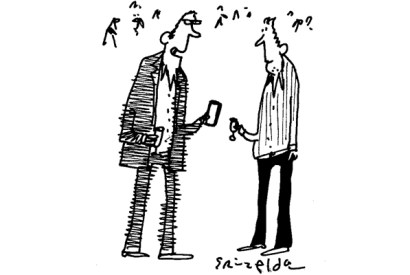 ‘I’ve got to go. I’m needed urgently on Twitter.’