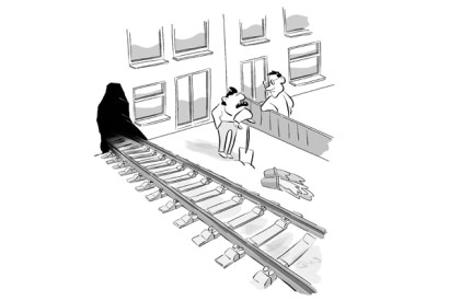 ‘I’ve gone for the countryside look.’