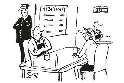 ‘Have you made any nice friends?’