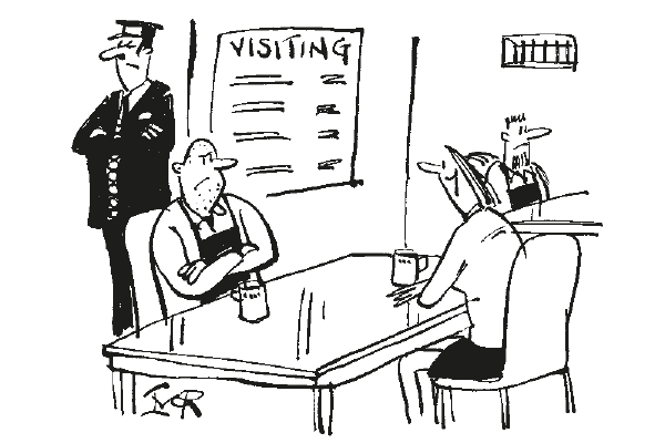 ‘Have you made any nice friends?’