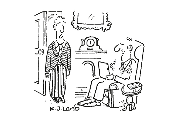 ‘You rang, texted, emailed and face-timed, my Lord?