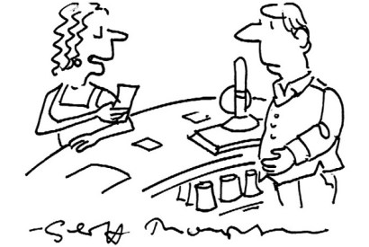 ‘Three units of pinot grigio, Max.’