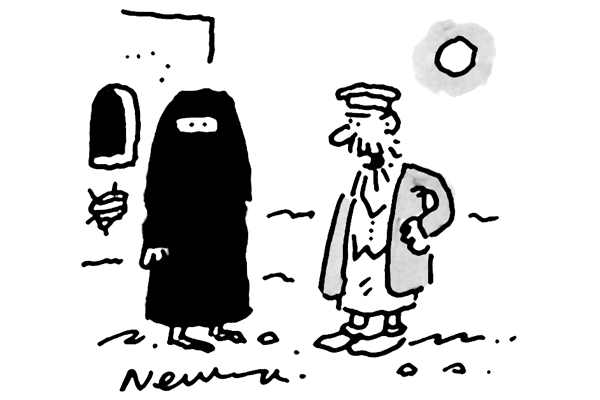 ‘It’s shocking how the Garrick Club treats women. I think I’ll join.’