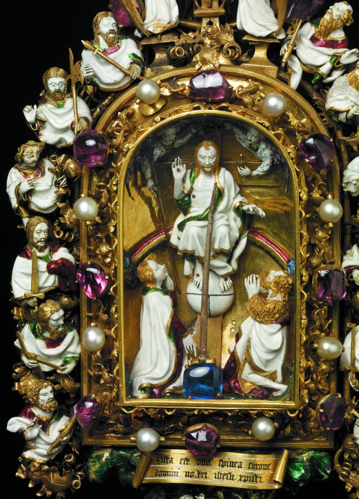 Holy Thorn Reliquary detail