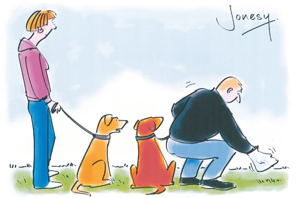 ‘I don’t get it — my owner can’t get enough of that stuff either.’