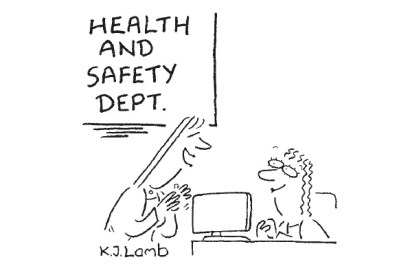 ‘And he went down on bended knee-protector — and proposed.’