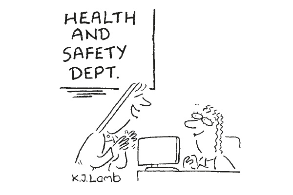 ‘And he went down on bended knee-protector — and proposed.’