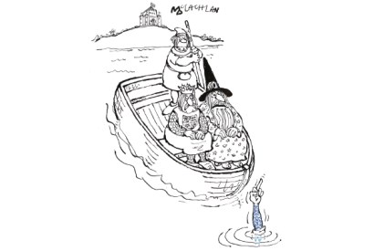 ‘That’s no lady’