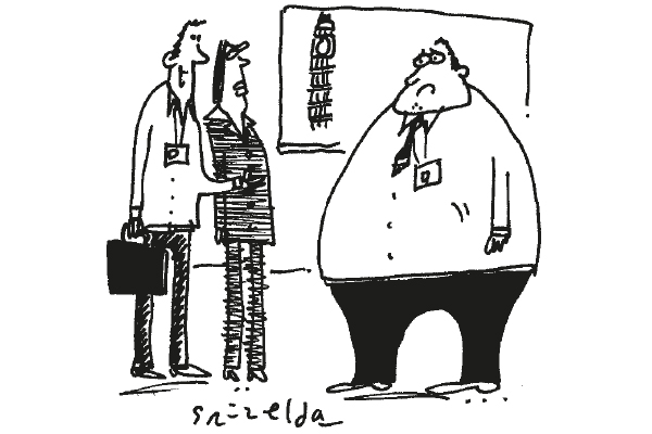 ‘As you can see, Graham has been working closely with the food and drinks industry.’