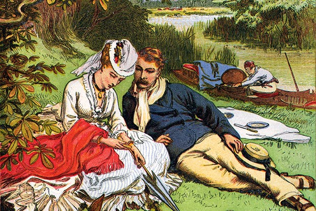 First he brought limp salad, and now it’s drizzling