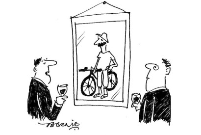 ‘He’s the last Frenchman to win the Tour de France — taken from the original Daguerreotype.’