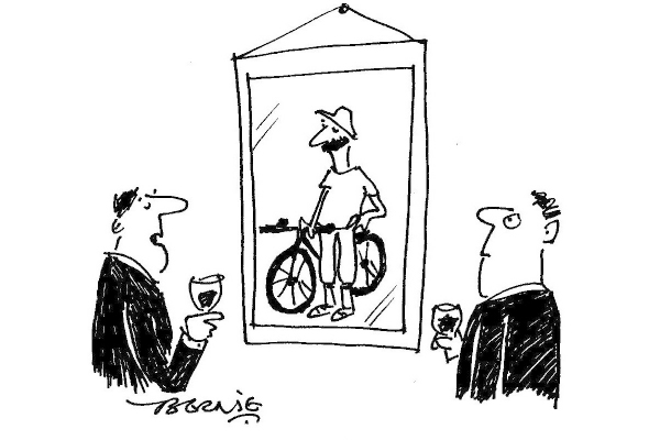 ‘He’s the last Frenchman to win the Tour de France — taken from the original Daguerreotype.’