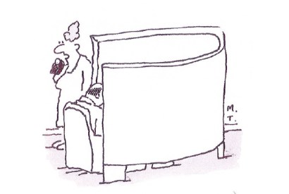 ‘I don’t know how he is, we haven’t talked since the wraparound telly arrived.’