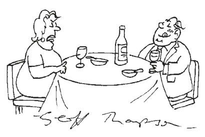 ‘White wine cancelling red wine refers to stains, not breathalysers.’