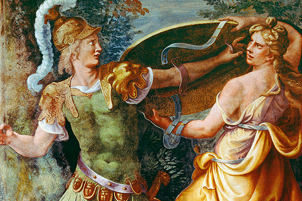 ‘Thetis giving Achilles his arms’ (fresco), Giulio Romano, 1492–1546