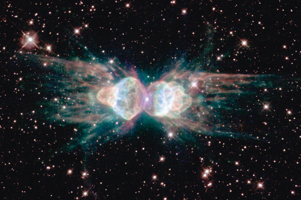 The Ant Nebula, located a mere 3,000–6,000 light years from Earth in the southern constellation Norma