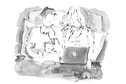 ‘Can you remember what we used to do in bed before Netflix?’