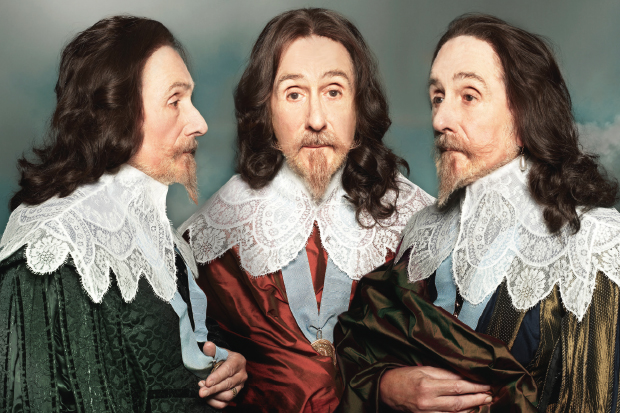 Illusions of grandeur: Roy Strong as a Stuart king (Charles I, after Sir Anthony Van Dyck)