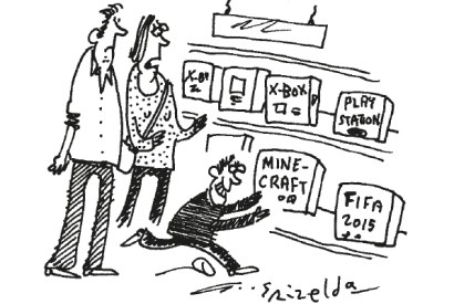 ‘Oh no! He’s going big game hunting.’